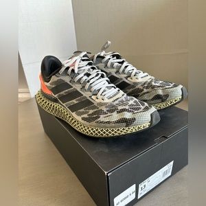Mens Adidas 4D running shoes size 13